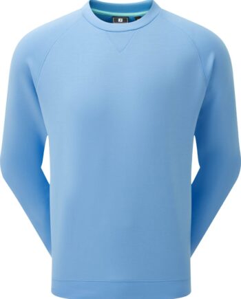 Light Blue Footjoy Crew Neck Sweatee Shirt Herre Pullover Str Xxxl - Footjoy Shirt