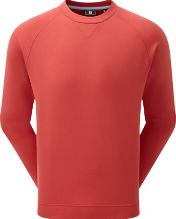 Nantucket Red Footjoy Crew Neck Sweatee Shirt Herre Pullover Str Xxxl - Footjoy Shirt