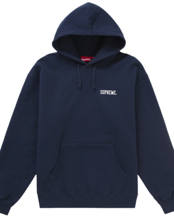 Supreme Anarchy Hooded Sweatee Shirt Navy - Supreme Shirt  - None