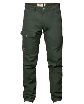 Grøn Fjallraven Greenland Jeans Herre Mænd Regular Deep Forest Bukser - Fjällräven Jeans  - 7323450454272