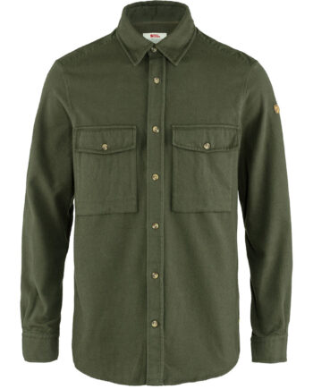 Deep Forest/D.F Fjallraven Vik Twill Shirt Deep Forest Forest - Fjällräven Shirt  - 7323450720421