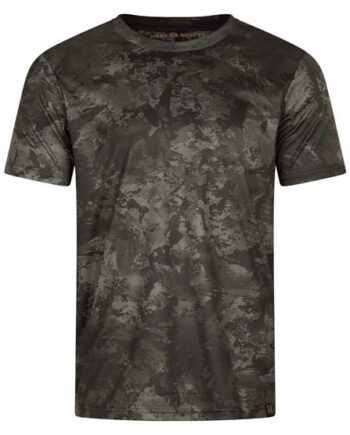 Sort Harkila Noctyx Camo Shirt Mens Axis Msp Black Black - Härkila Shirt  - 5714733763518