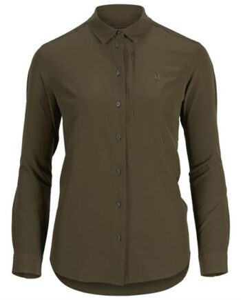 Grøn Harkila Trail Shirt Lady Willow Green - Härkila Shirt  - 5714733519825