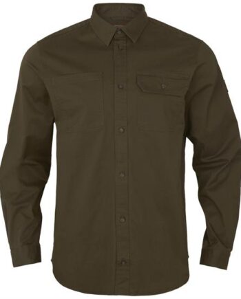 Grøn Harkila Trym Shirt Mens Willow Green - Härkila Shirt  - 5714733560346