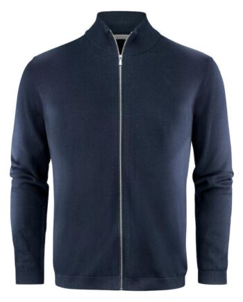James Harvest Ashland Cardigan Herre 2112514 Navy Sweatee Shirt James Harvest Trøjer - James Harvest Shirt  - 7332592306455