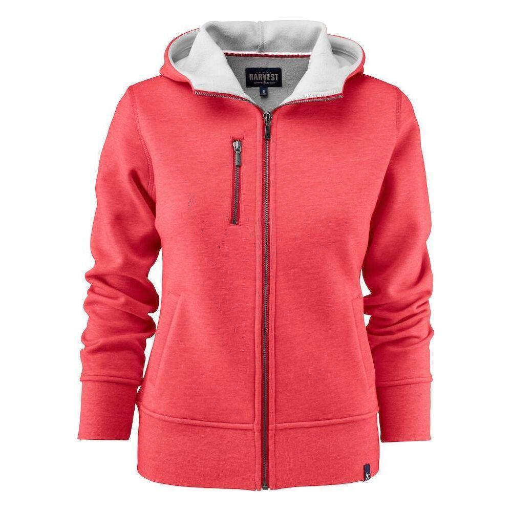 James Harvest Parkwick Dame 2121034 Red Melange Sweatee Shirt James Harvest Trøjer - James Harvest Shirt - 7332592209008
