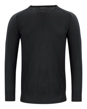 Sort Harvest & Frost Merino Herre 2930201 Black Sweatee Shirt Harvest & Frost - Shirt  - 7332592274990