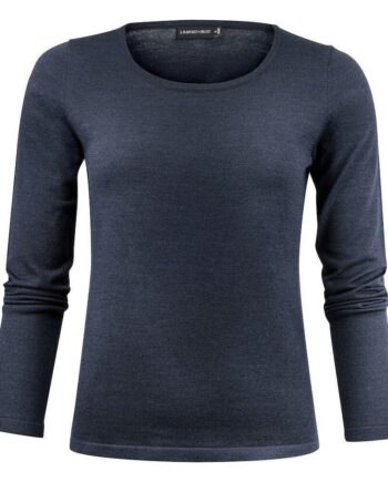 Harvest & Frost Merino Woman 2930203 Navy Sweatee Shirt Harvest & Frost - Shirt  - 7332592275133
