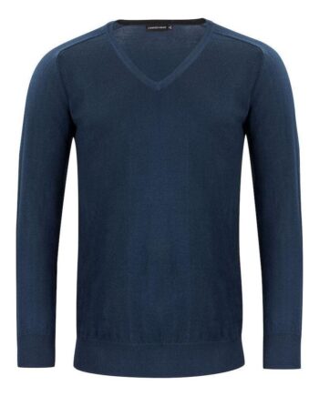 Harvest & Frost Merino Herre 2930101 Navy Sweatee Shirt Fjernlager Sweather - Shirt  - 7332592273870