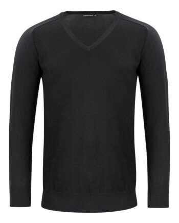 Sort Harvest & Frost Merino Herre 2930101 Black Sweatee Shirt Fjernlager Sweather - Shirt  - 7332592274150