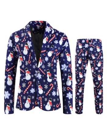 Julejakkesæt Dele Mister Hot Frosty Bukser Vest Jakke - Jeans