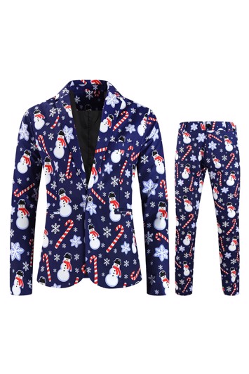 Julejakkesæt Dele Mister Hot Frosty Bukser Vest Jakke - Jeans