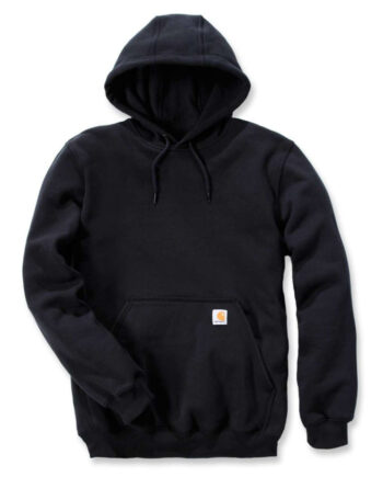 Sort Carhartt Sweatee Shirt Hætte Black - Shirt
