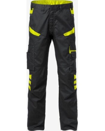 Kansas Bukser 2552 129484 Sort Gul C44 Bukser 122396 996 129025 982 - Kansas Jeans  - 7322302961029