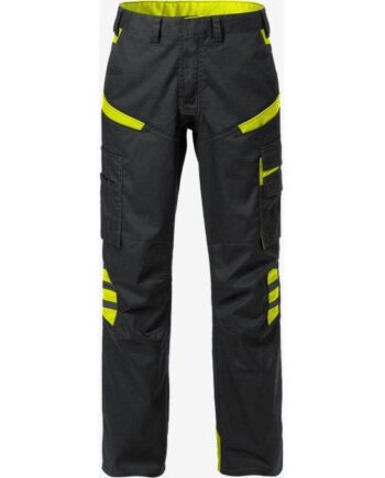 Kansas Bukser Dame 2554 Stfp 129483 Sort Gul Bukser 122396 796 122396 896 - Kansas Jeans  - 7322302961838