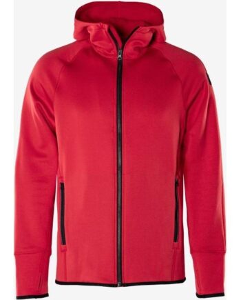 Kansas Calcium Polartec Power Hoodie 131305 Cerise Sweatee Shirt Herre Hættetrøje - Kansas Shirt  - 7322303114028