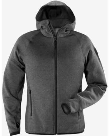 Kansas Calcium Polartec Power Hoodiew 131301 Antracitgrå Sweatee Shirt Herre Hættetrøje - Kansas Shirt  - 7322303027113
