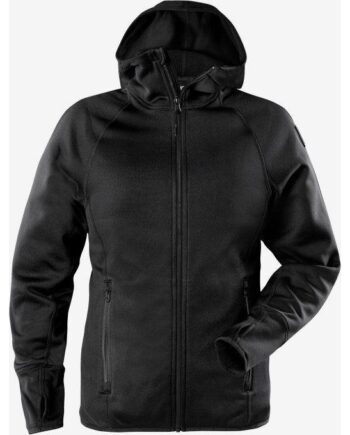 Sort Kansas Calcium Polartec Power Hoodiew 131301 Sweatee Shirt Herre Hættetrøje - Kansas Shirt  - 7322303027052
