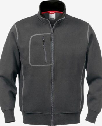 Kansas Code Jakke Sweatee Shirt 110169 Mørkegrå Sweatee Shirt Herre Oeko Tex - Kansas Shirt  - 7322302306769