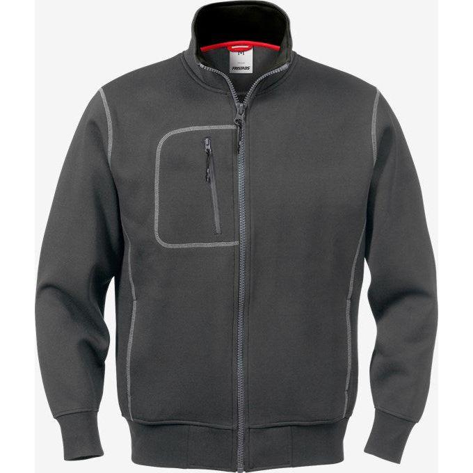 Kansas Code Jakke Sweatee Shirt 110169 Mørkegrå Sweatee Shirt Herre Oeko Tex - Kansas Shirt - 7322302306769