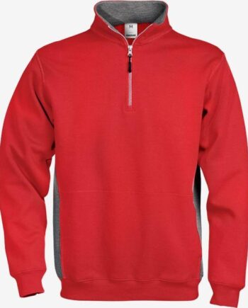 Kansas Code Sweatee Shirt Med Lynlås 100209 Rød Sweatee Shirt 100222 910 111840 331 - Kansas Shirt  - 7322302041271
