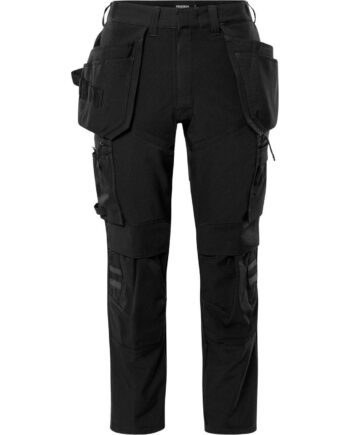Sort Kansas Craftsman Bukser Dame 2599 Lws Bukser 300503 544 Dame - Kansas Jeans  - 7322303201070