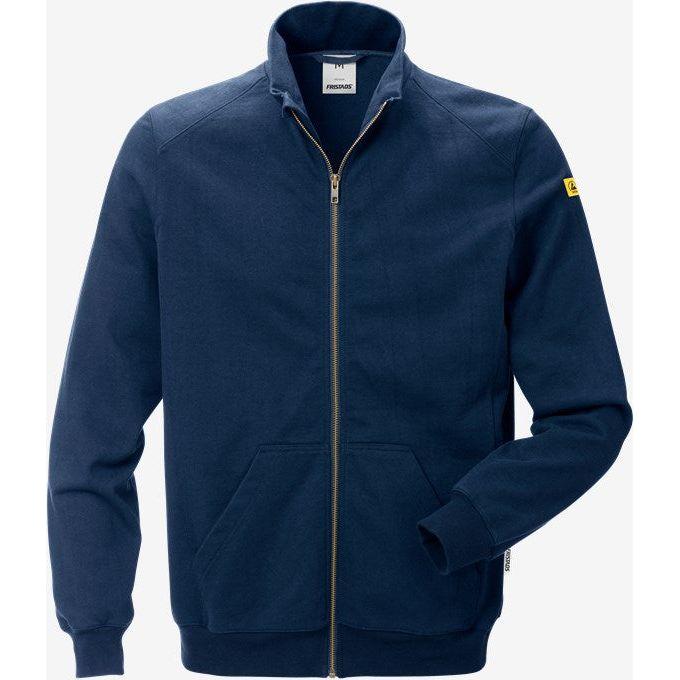 Kansas Esd Sweat Jakke 4080 121675 Mørk Marine Sweatee Shirt 120956 540 120958 540 - Kansas Shirt - 7322302641488