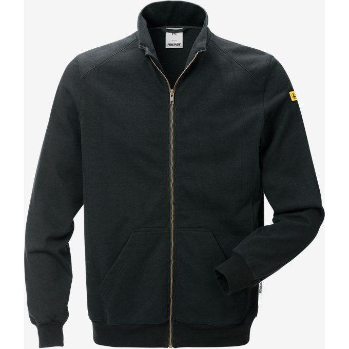 Sort Kansas Esd Sweat Jakke 4080 121675 Sweatee Shirt 120956 540 120958 540 - Kansas Shirt - 7322302641556