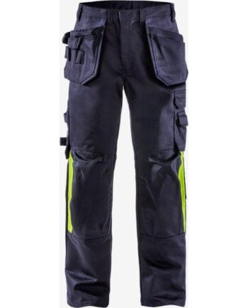 Kansas Flame Håndværker Bukser 2030 100329 Mørk Marine C146 Bukser 124292 896 Dame - Kansas Jeans  - 7322302084452