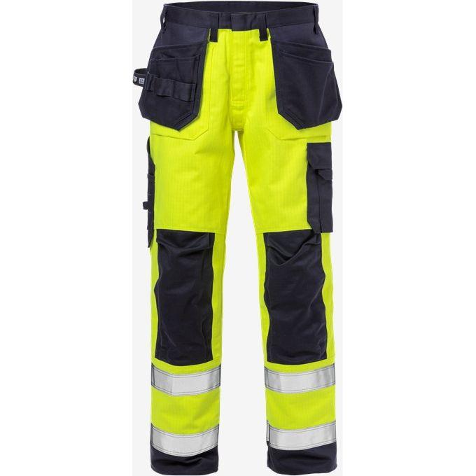Kansas Flame Vis Håndværker Bukser 2584 Gul Mari C146 Bukser Discount 14404 - Kansas Jeans  - 7322302686755
