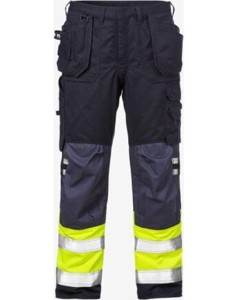 Kansas Flame Vis Håndværker Bukser 2074 Gul Mari C146 Bukser 121639 940 Discount - Kansas Jeans  - 7322302454743
