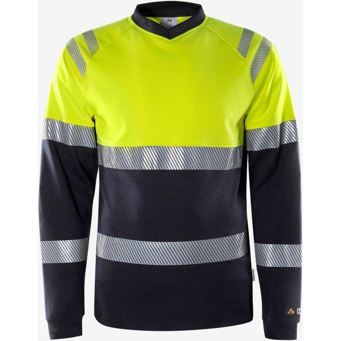 Kansas Flamestat Vis LangÆrmet Shirt 7107 Tfl Gul Mari Shirts 129520 171 Beklædning - Kansas Shirt - 7322303183482