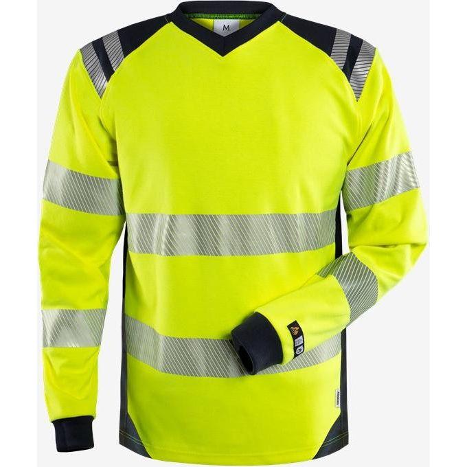 Kansas Flamestat Vis LangÆrmet Shirt 7359 Tfl Gul Mari Shirts Discount 61482 - Kansas Shirt - 7322303010320