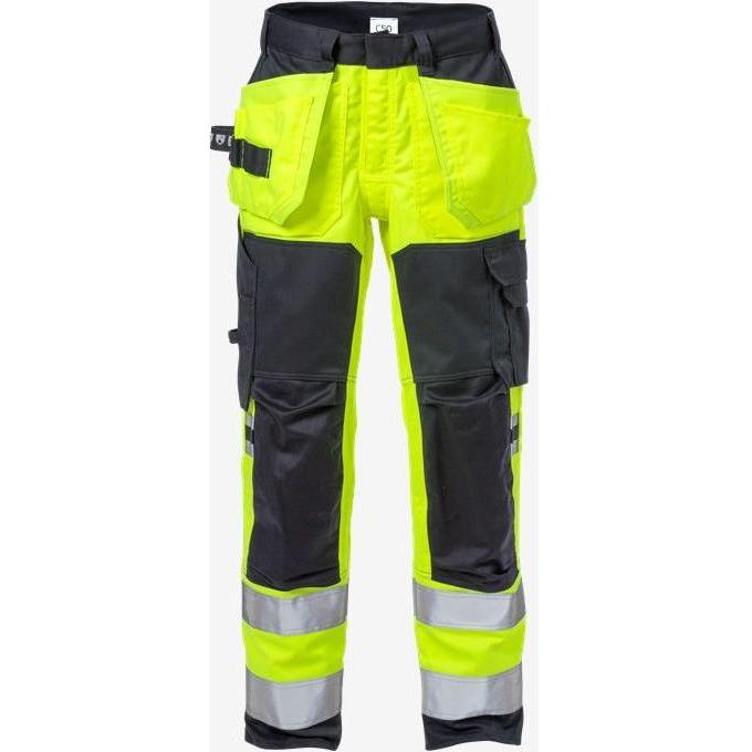 Kansas Flamestat Vis Stretch HÅndvÆrkerbukser 2167 Gul Mari C146 Bukser 127669 171 Arbejdsbuks - Kansas Jeans  - 7322302836563