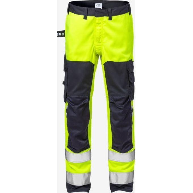 Kansas Flamestat Vis Stretchbukser 2161 Gul Mari C146 Bukser 127669 171 Beklædning - Kansas Jeans  - 7322302840966
