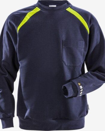 Kansas Flamestat Sweatee Shirt 984 100581 Mørk Marine Sweatee Shirt Discount Overdele - Kansas Shirt  - 7322302136533