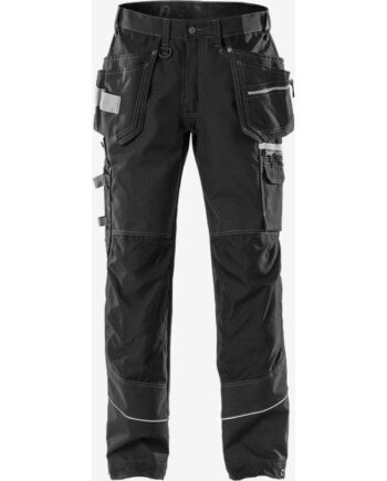 Sort Kansas Gen Håndværker Bukser 2122 110313 C146 Bukser 126514 996 Dame - Kansas Jeans  - 7322302446212