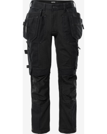 Sort Kansas Green Håndværkerbukser Stretch 2530 Gcyd C44 Bukser - Kansas Jeans  - 7322304162233
