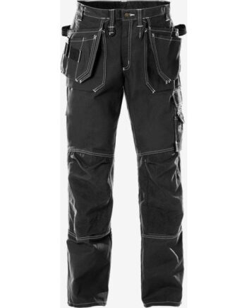 Sort Kansas Håndværker Bomuld Bukser 255k C144 Bukser 124292 896 Discount - Kansas Jeans  - 7322301036681