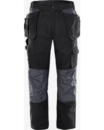 Sort Kansas Håndværker Bomuld Bukser 288 C146 Bukser 125026 896 Bukser - Kansas Jeans  - 7322301599049