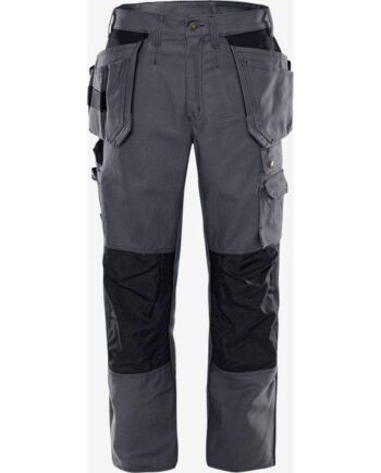 Kansas Håndværker Bomuld Bukser 288 Mørkegrå C146 Bukser 125026 896 Bukser - Kansas Jeans  - 7322301598783