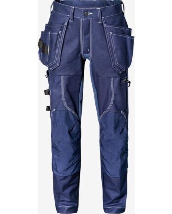 Kansas HÅndvÆrker Stretch Bukser 2604 Blå C146 Bukser 100913 940 125026 598 - Kansas Jeans  - 7322302966987