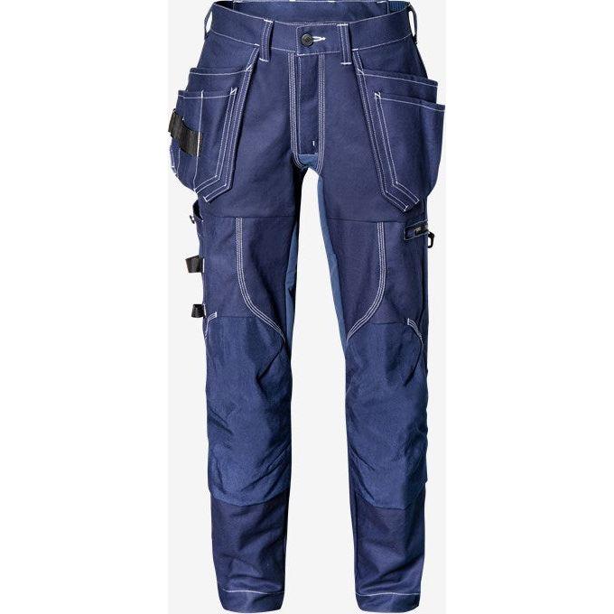 Kansas HÅndvÆrker Stretch Bukser 2604 Blå C146 Bukser 100913 940 125026 598 - Kansas Jeans  - 7322302966987