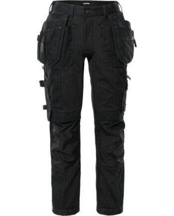 Sort Kansas Håndværker Stretch Bukser Dame 2533 Bukser 300498 940 Bukser - Kansas Jeans  - 7322304163377