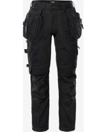 Sort Kansas Håndværkerbukser Stretch Dame 2533 Gcyd Bukser Discount Herre - Kansas Jeans  - 7322304206630