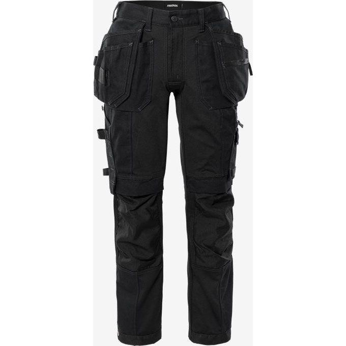 Sort Kansas Håndværkerbukser Stretch Dame 2533 Gcyd Bukser Discount Herre - Kansas Jeans  - 7322304206630