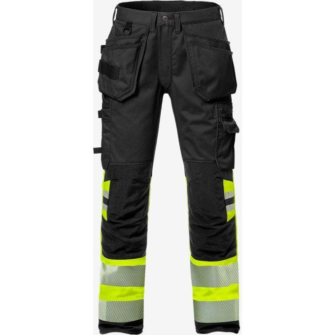 Sort Kansas Vis HÅndvÆrker Stretch Bukser 2706 Gul C146 Bukser 129513 196 Discount - Kansas Jeans - 7322302737679