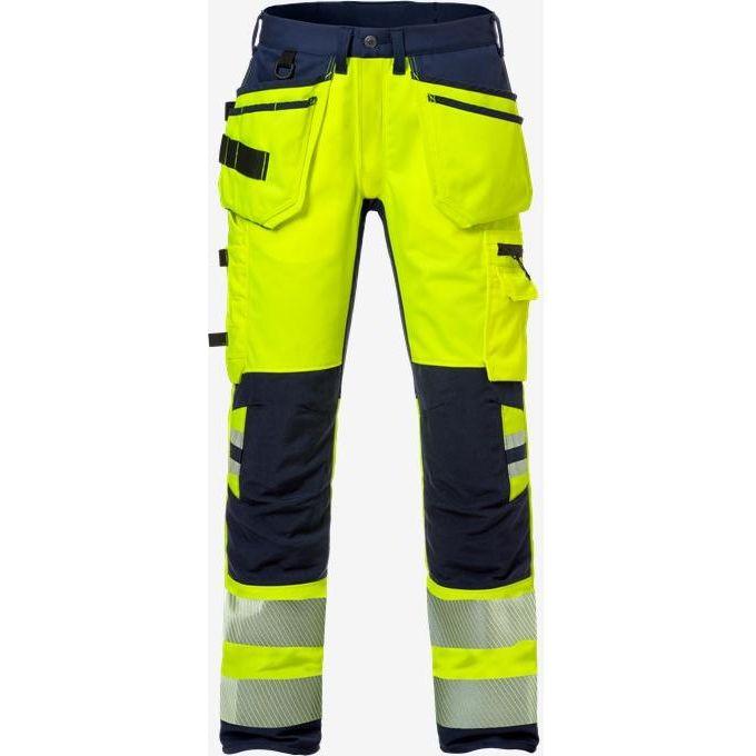Kansas Vis HÅndvÆrker Stretch Bukser 2707 Gul Mari C146 Bukser 129514 171 Beklædning - Kansas Jeans  - 7322302738232