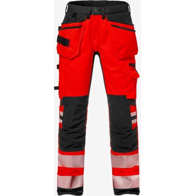 Sort Kansas Vis HÅndvÆrker Stretch Bukser 2707 Rød C44 Bukser 129514 396 14404 - Kansas Jeans  - 7322303011952