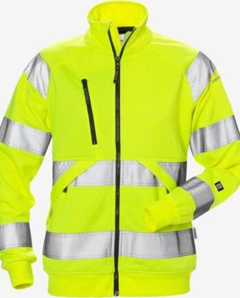 Kansas Vis Sweatjakke Dame 7427 Shv Vis Gul Sweatee Shirt Discount Iso 20471 Klasse - Kansas Shirt  - 7322302692077